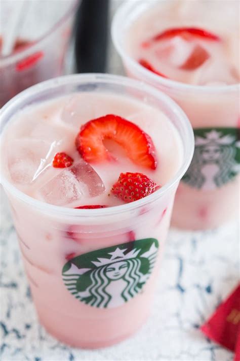 Homemade Starbucks Pink Drink Rezept Starbucks Rezepte Starbucks