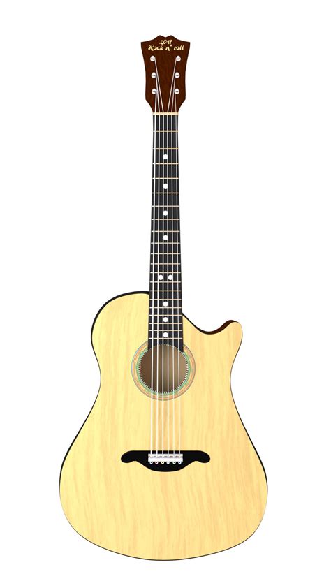 Acoustic Guitar Free 3d Model Obj Mb Fbx Free3d