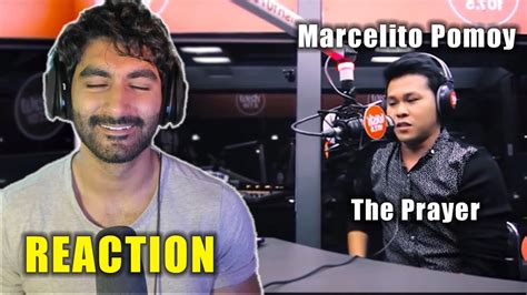 Marcelito Pomoy The Prayer FIRST TIME REACTION YouTube