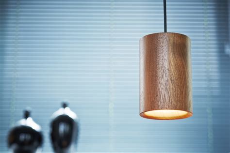 【archetypal】walnut Cylinder Pendant Pendant By Case Hong Kong