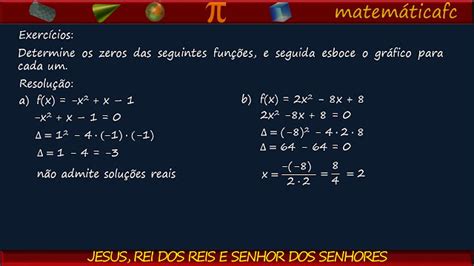 Professor Fernando Cabral Função Quadrática Função Do 2º Grau Aula 2