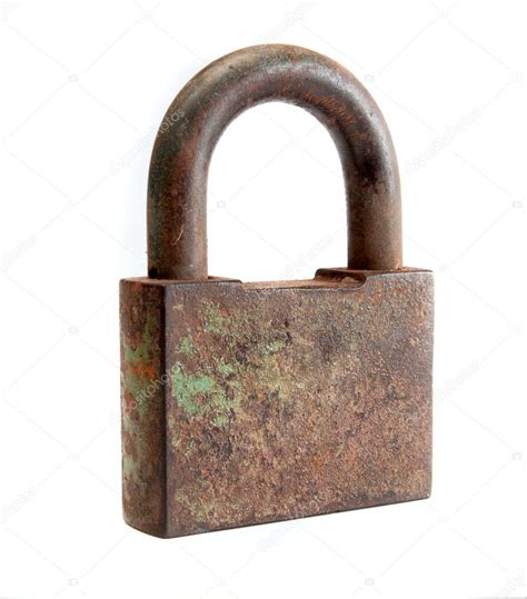 Old Rusty Padlock Stock Photo Gekaskr