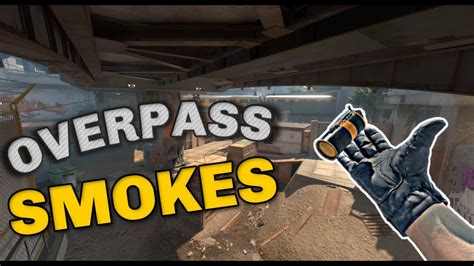 CS2 Overpass Smokes YOU NEED TO KNOW Counter Strike 2 Smoke Lineups