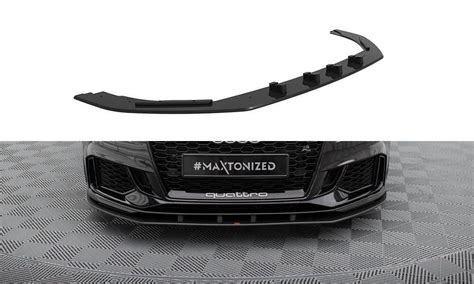 Front Lippe Front Splitter Frontansatz Street Pro V F R Audi Rs