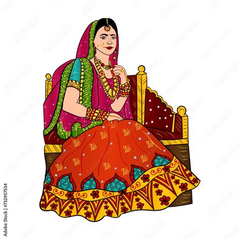 Indian Wedding Symbol Indian Bride Color Clipart Indian Wedding Clip