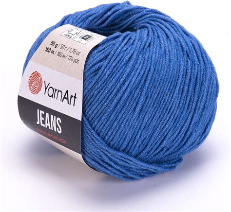 YarnArt Jeans Fil Coton Amigurumi Pelote De Laine 50 G Yarn Art 160 M