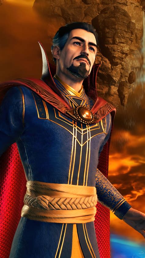 Doctor Strange Marvels Midnight Sun Video Game Hd Phone Wallpaper