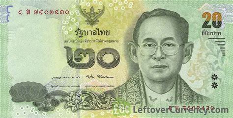 Current Thai Baht Banknotes Exchange Yours Now