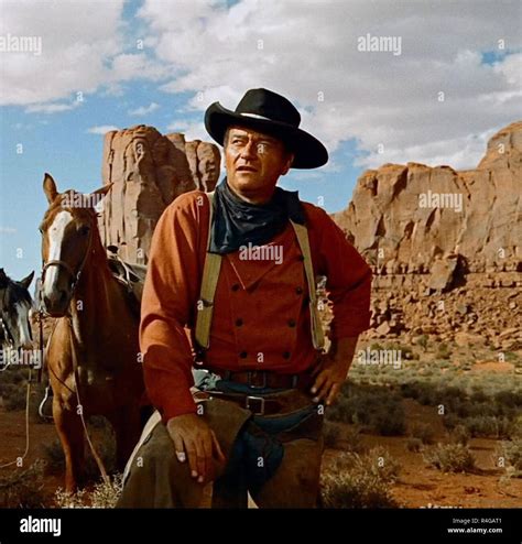 THE SEARCHERS 1956 Warner Bros film with John Wayne Stock Photo - Alamy