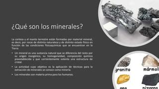 Materiales De Origen Mineral Ppt Descarga Gratuita