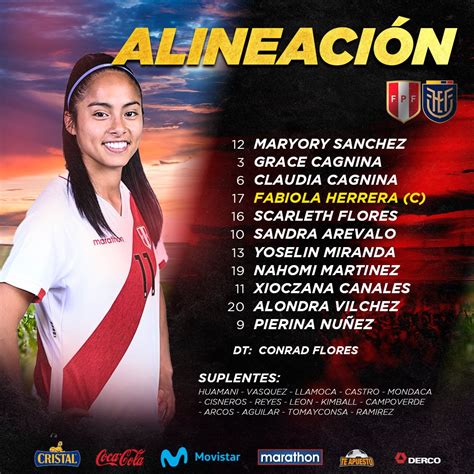 Selecci N Peruana On Twitter Nuestro Equipo Este Es El Once