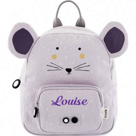 Mini Sac Dos Trixie Personnalis Mrs Mouse