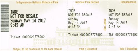 Independence Hall Ticket | Independence national historical park ...