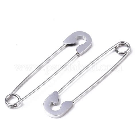 Wholesale Tarnish Resistant Stainless Steel Safety Pins Pandahall