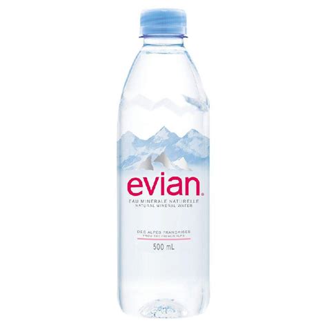 EAU MINERALE NATURELLE PLATE EVIAN PRESTIGE BOUTEILLE 50 CL CARTON