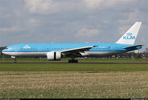 Ph Bqc Klm Royal Dutch Airlines Boeing Er Photo By Bram Steeman