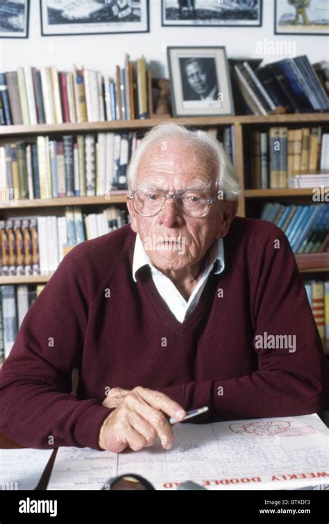 84 Year Old Author Alan Paton In His Office Zululand South Africa