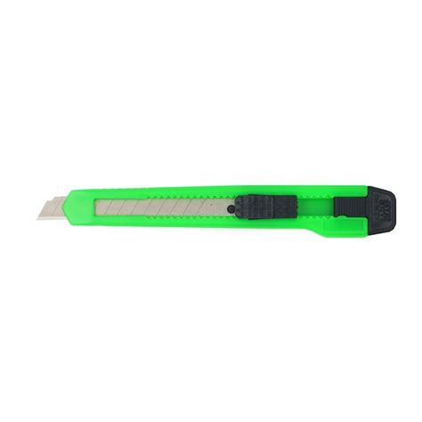 Allway 9mm 1 Blade Retractable Utility Knife Snap Off Blade In The