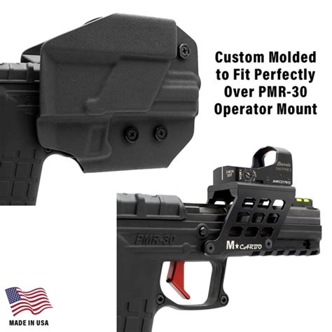 Custom Fit Owb Holster For Kel Tec Pmr 30 W Operator Mount Right