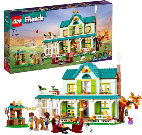 ZESTAW DOMEK DLA LALEK LEGO FRIENDS DOM AUTUMN FIGURKI KOŃ PREZENT