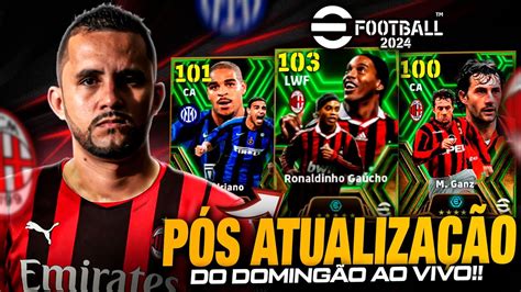 P S Atualiza O Do Domingo Ao Vivo Jogando A Liga Efootball E