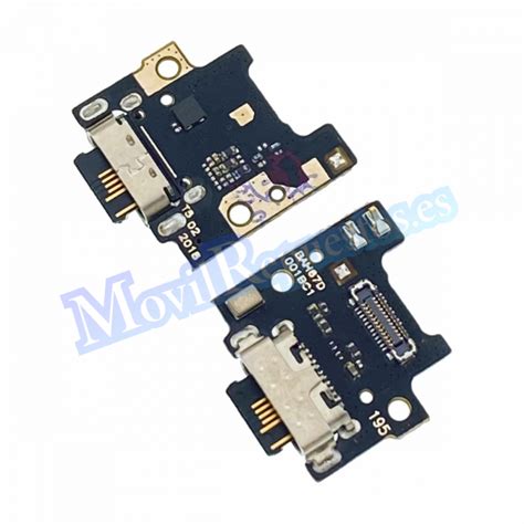 Placa De Conector De Carga USB Tipo C Con Micrófono para TCL 10 Plus