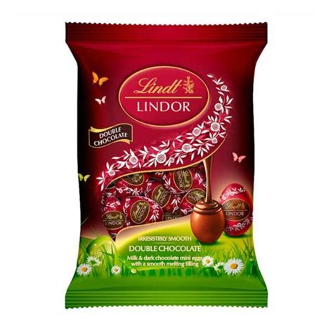 Lindt Lindor Double Chocolate Mini Eggs 80g