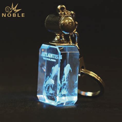 Buy 3d Laser Engraving Logo K9 Crystal Keychain On Yiwu Noble Import