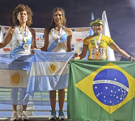 Atleta De Ms Conquista O Bronze No Sul Americano De Atletismo M Ster Na