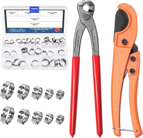 Amazon Glarks Pcs Ear Clamp Pliers Pincer Crimper Tool And Pipe