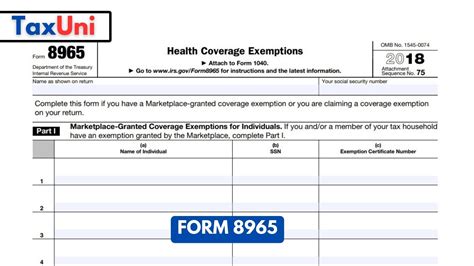 Form 8965