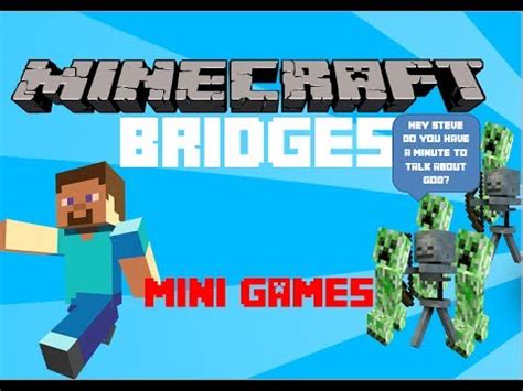 Minecraft Bridges Minigame Youtube