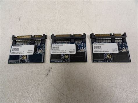 Lot Of Apacer Y F Cd Lr B Gb Ssd Mlc Sata Modules Ebay