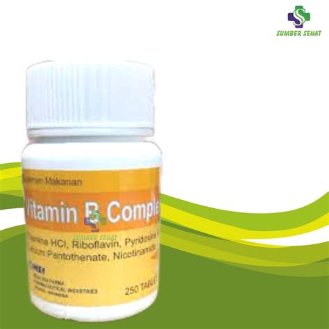 Jual Vitamin B Complex Mega Esa Farma Botol Tablet Shopee Indonesia