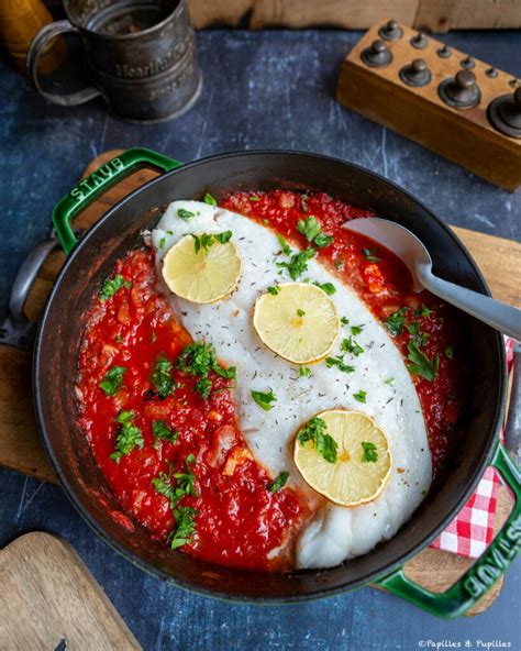 Filet De Cabillaud Au Four Oignons Tomates Et Poivrons