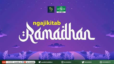 LIVE NGAJI RAMADHAN BERSAMA LD PBNU YouTube