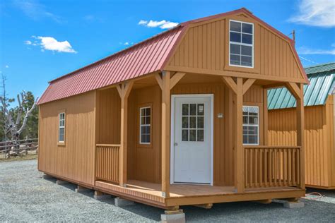 Wrap Around Porch Lofted Barn Cabin Alto Portable Buildings Alto