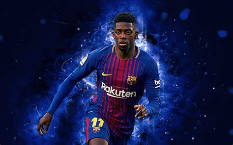 Download Fc Barcelona French Soccer Ousmane Dembélé Sports 4k Ultra Hd