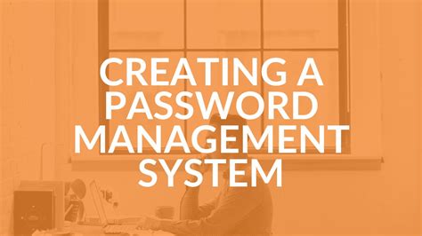 Password Management System What You Need Intrust It