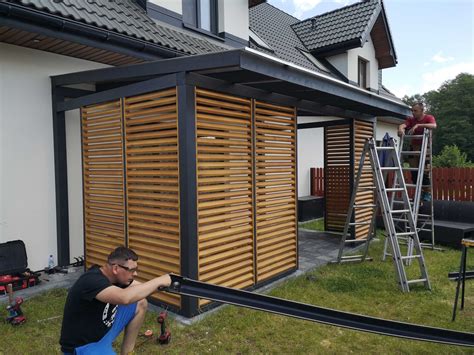 Zadaszenie Zadaszenie Tarasu Taras Pergola Wiata Carport Altana D