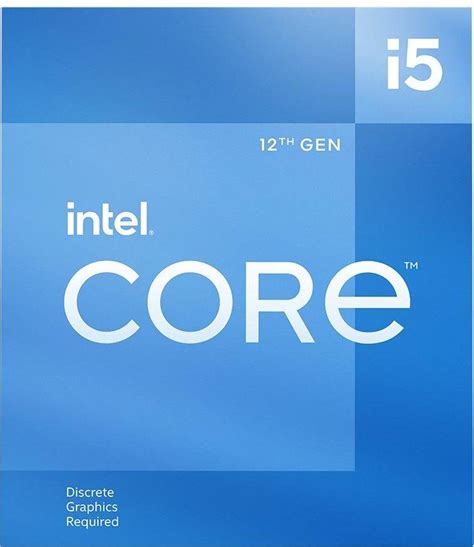 Intel Core I5 12400F 2 5GHz Socket 1700 Box Pris