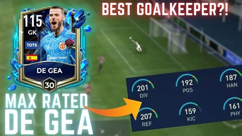 I MAX RATED TOTS DE GEA AND HE IS INSANE BEST GOALKEEPER FIFA