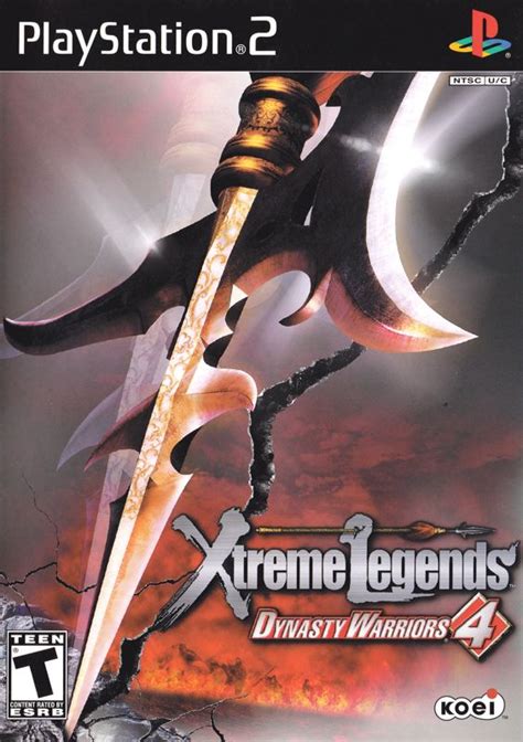 Dynasty Warriors Xtreme Legends Playstation Box Cover Art