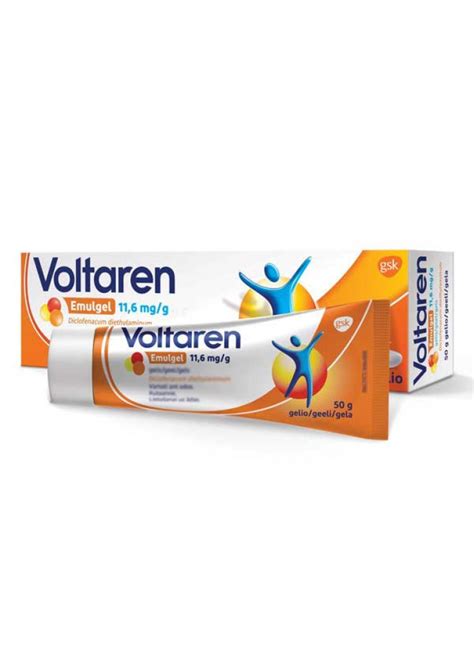 Voltaren Voltarol Emulgel 11 6mg G 50g Diclofenac Diethylamine