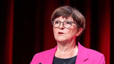 Spd Chefin Sieht In Fdp Befragung Keine Gefahr Für Die Ampel