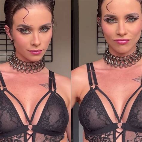 Laryssa Ayres Investe Em Lingerie Rendada Para Curtir O Rock In Rio