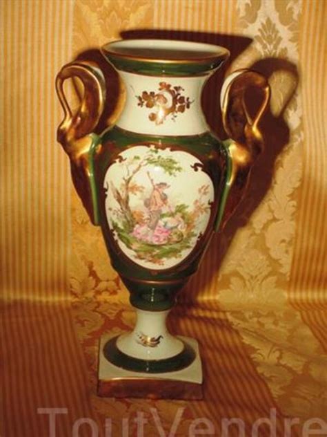 Vase M Dicis En Porcelaine De Paris Eynesse D Coration