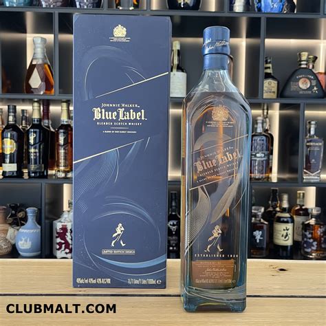Johnnie Walker Blue Label Limited Edition Design 1l Club Malt