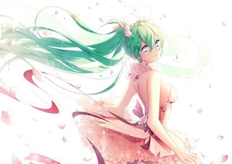 Wallpaper X Px Anime Girls Dress Flower In Hair Flower