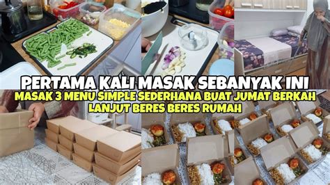 MASAK 3 MENU SIMPLE SEDERHANA BUAT JUMAT BERKAH YouTube